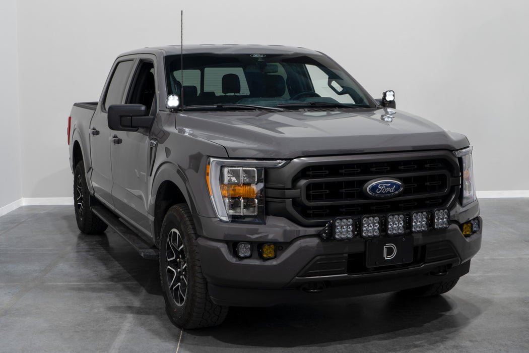 Diode Dynamics DD7372 Stage Series Backlit Ditch Light Kit for 2021-2022 Ford F-150, SS3 Pro Yellow Combo Diode Dynamics - Truck Part Superstore