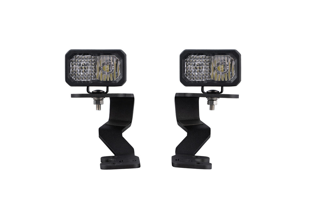 Diode Dynamics DD7389 Stage Series Ditch Light Kit for 2022 Toyota Tundra C2 Sport Diode Dymanics White Combo Diode Dymanics - Truck Part Superstore
