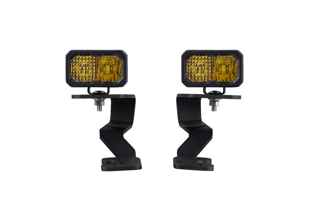 Diode Dynamics DD7392 Stage Series Ditch Light Kit for 2022 Toyota Tundra C2 Pro Diode Dymanics Yellow Combo Diode Dymanics - Truck Part Superstore