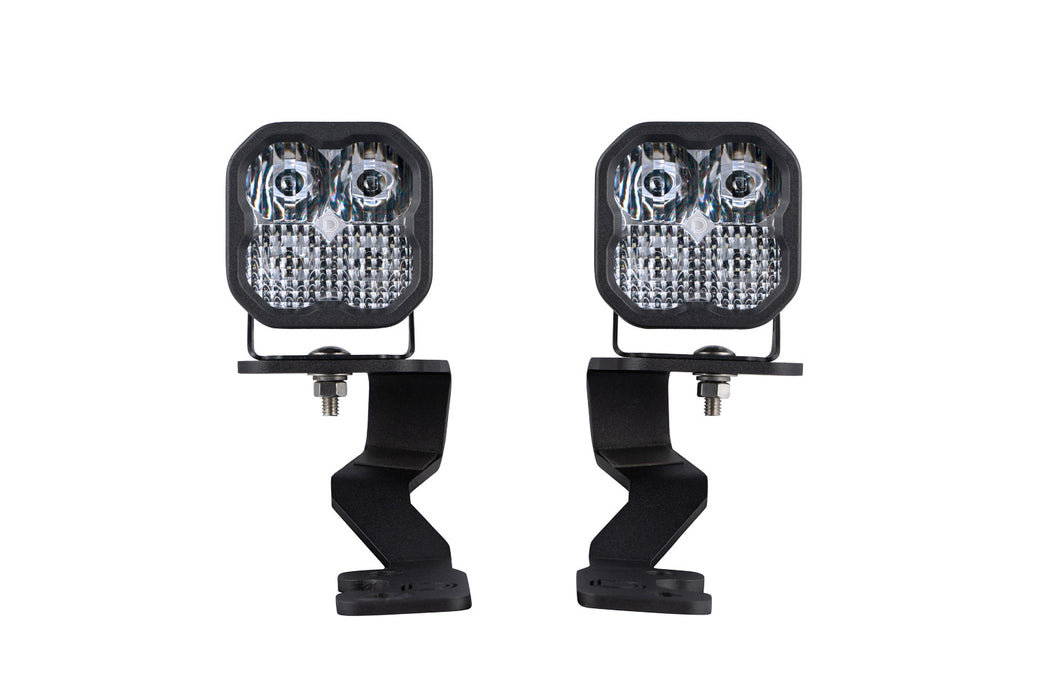 Diode Dynamics DD7393 Stage Series Ditch Light Kit for 2022 Toyota Tundra SS3 Sport Diode Dymanics White Combo Diode Dymanics - Truck Part Superstore