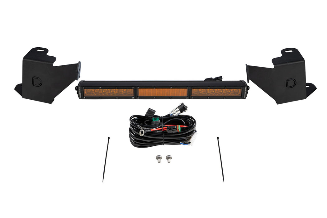 Diode Dynamics DD7413 Stealth Bumper Light Bar Kit for 2022 Toyota Tundra Amber Combo Diode Dymanics - Truck Part Superstore
