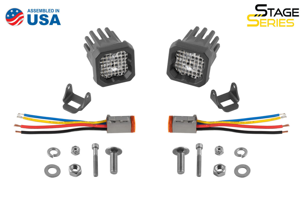 Diode Dynamics DD7423P Stage Series C1R White Flood Standard LED Pod (pair) Diode Dynamics - Truck Part Superstore
