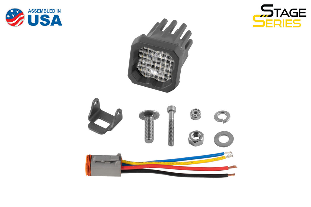 Diode Dynamics DD7423S Stage Series C1R White Flood Standard LED Pod (one) Diode Dynamics - Truck Part Superstore