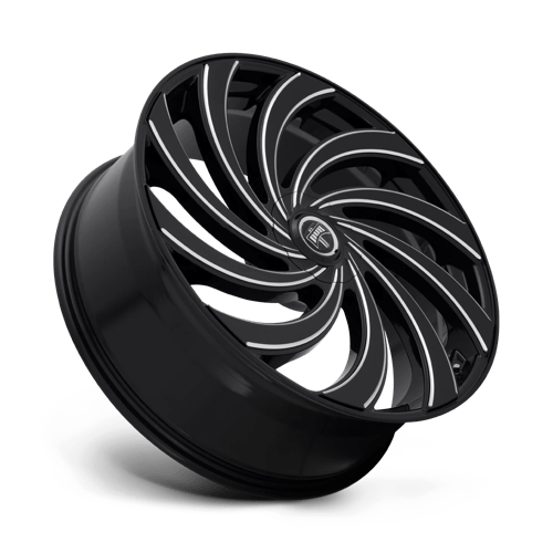 DUB 1PC S239249022+15 S239 24X9 5X115/120 GL-BLK-MIL 15MM - Truck Part Superstore