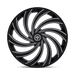 DUB 1PC S239249022+15 S239 24X9 5X115/120 GL-BLK-MIL 15MM - Truck Part Superstore