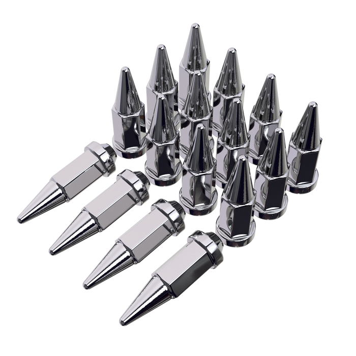 MSA Offroad Wheels DF-54015SPK 12MMX1.50 RH SPLINE KIT SPIKE - CHROME - Truck Part Superstore