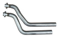 Pypes Performance Exhaust DFM12S Mustang Downpipes 289-302 Models Does Not Fit 289 K-Code Exhaust Manifold Down Pipe 2.5 in Standard Manifold Hardware Not Incl Natural 409 Stainless Steel Pypes Exhaust - Truck Part Superstore