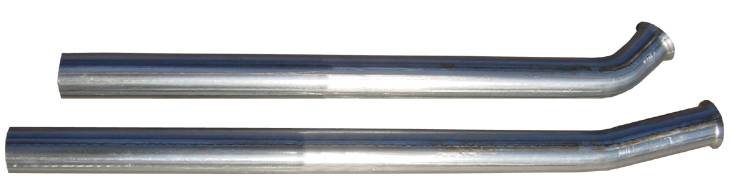 Pypes Performance Exhaust DGF10S Exhaust Manifold Down Pipe 2.5 in Hardware Not Incl Fits 65-70 Full Size Cars w/Long Branch Manifolds Natural 409 Stainless Steel Pypes Exhaust - Truck Part Superstore