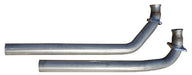 Pypes Performance Exhaust DGF13S Exhaust Manifold Down Pipe 2.5 in Standard Manifold 2 Bolt Hardware Not Incl Natural 409 Stainless Steel Pypes Exhaust - Truck Part Superstore