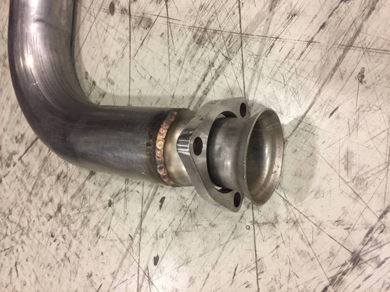 Pypes Performance Exhaust DGU13S Exhaust Manifold Down Pipe 78-88 G-Body Chevy Small Block 2.5 in 3 Bolt Hardware Not Incl Natural 409 Stainless Steel Pypes Exhaust - Truck Part Superstore