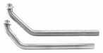 Pypes Performance Exhaust DGU17S Exhaust Manifold Downpipe 2 Inch Outlet Manfold 2.5 Inch Pipe SBC Applications 3 Bolt Flange Included Natural 409 Stainless Steel Pypes Exhaust - Truck Part Superstore