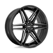 DUB 1PC S267260089+30 S267 26X10 6X135 G-BLK MILL 30MM - Truck Part Superstore