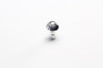 Lokar DK-001P Dash Knob; 3/16 in. Size; Deco Style; Polished; - Truck Part Superstore