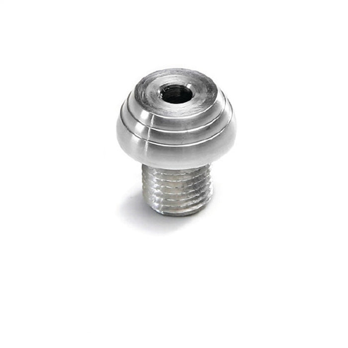 Lokar DK-004 Dash Knob Bezel; 7/16 in.-28 Size; Male; Deco Style; Brushed; - Truck Part Superstore