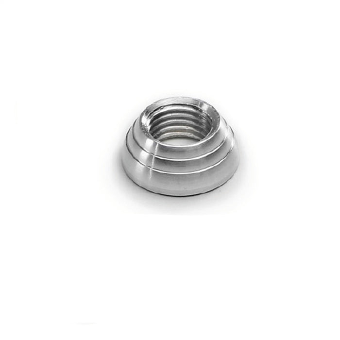Lokar DK-005 Dash Knob Bezel; 7/16 in.-28 Size; Female; Deco Style; Brushed; - Truck Part Superstore