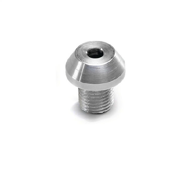 Lokar DK-007 Dash Knob Bezel; 7/16 in.-20 Size; Male; Hi-Tech Style; Brushed; - Truck Part Superstore