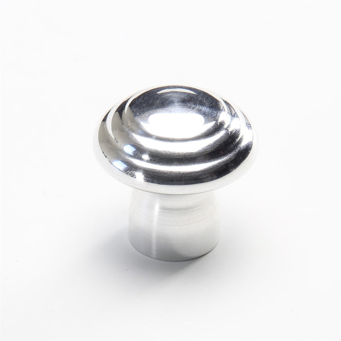 Lokar DK-011C Dash Knob; 3/16 in. Size; Lucille Style; Chrome; - Truck Part Superstore