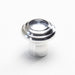 Lokar DK-011C Dash Knob; 3/16 in. Size; Lucille Style; Chrome; - Truck Part Superstore