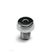 Lokar DK-012P Dash Knob Bezel; 7/16 in.-20 Size; Male; Lucille Style; Polished; - Truck Part Superstore