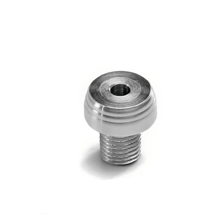 Lokar DK-012 Dash Knob Bezel; 7/16 in.-20 Size; Male; Lucille Style; Brushed; - Truck Part Superstore