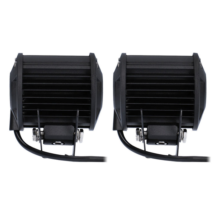 Metra Electronics DL-CL1 Dual Row LED Cube Lights; 4 in.; 6 LED; - Truck Part Superstore