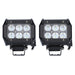 Metra Electronics DL-CL1 Dual Row LED Cube Lights; 4 in.; 6 LED; - Truck Part Superstore