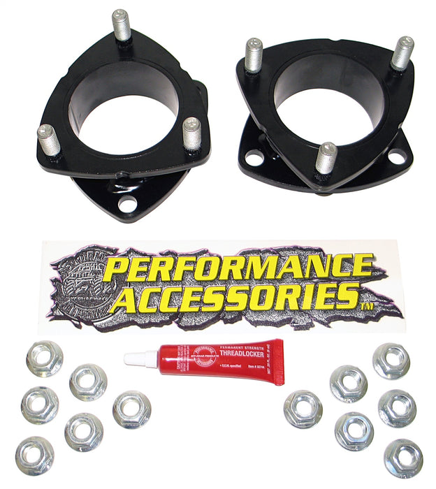 Performance Accessories PADL233PA Dodge Ram 1500 2 Inch Leveling Kit 06-16 Dodge Ram 1500 4WD Gas Strut Extensions Non-Air Ride Performance Accessories - Truck Part Superstore