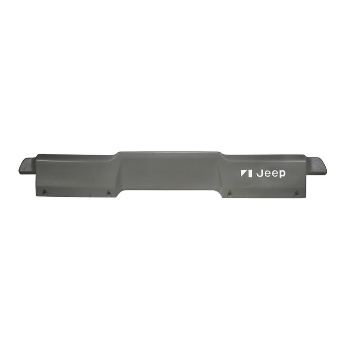 Omix DMC-5760459 Dashpad; Jeep® Marked; Gray; - Truck Part Superstore