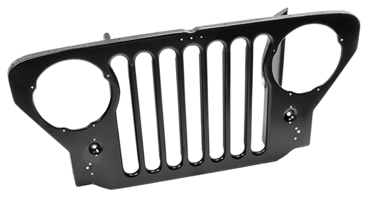 Omix DMC-668124 Grille; Black Powder Coat; - Truck Part Superstore