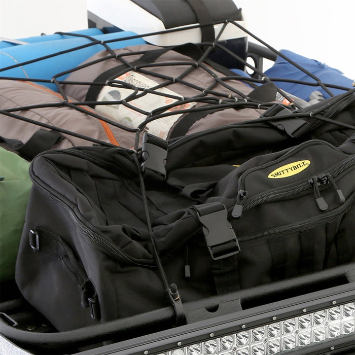 Smittybilt DN11101 Large Cargo Net Yellow And Black Smittybilt - Truck Part Superstore