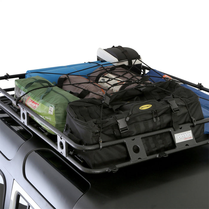 Smittybilt DN11201 Small Cargo Net Yellow And Black Smittybilt - Truck Part Superstore