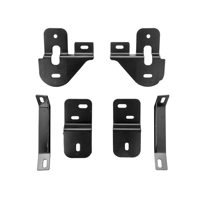 Smittybilt DN260-S4B Sure Steps 3 Inch Side Bar 09-15 Dodge Ram 1500 Quad Cab Gloss Black Smittybilt - Truck Part Superstore