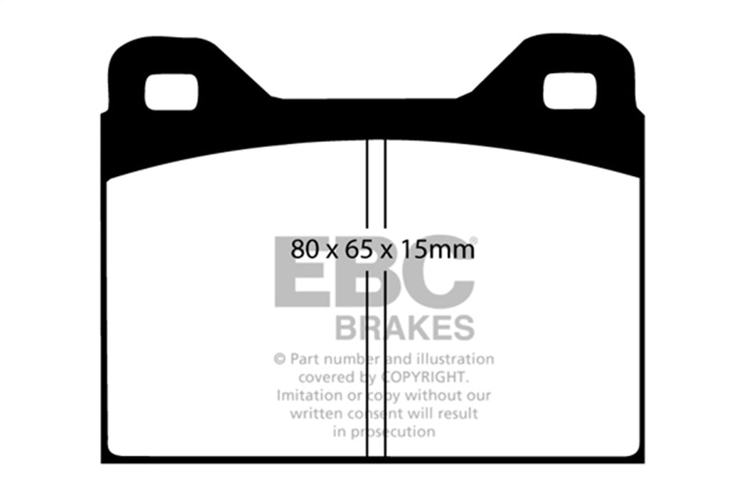 EBC Brakes UD2135 Ultimax OEM Replacement Brake Pads; - Truck Part Superstore