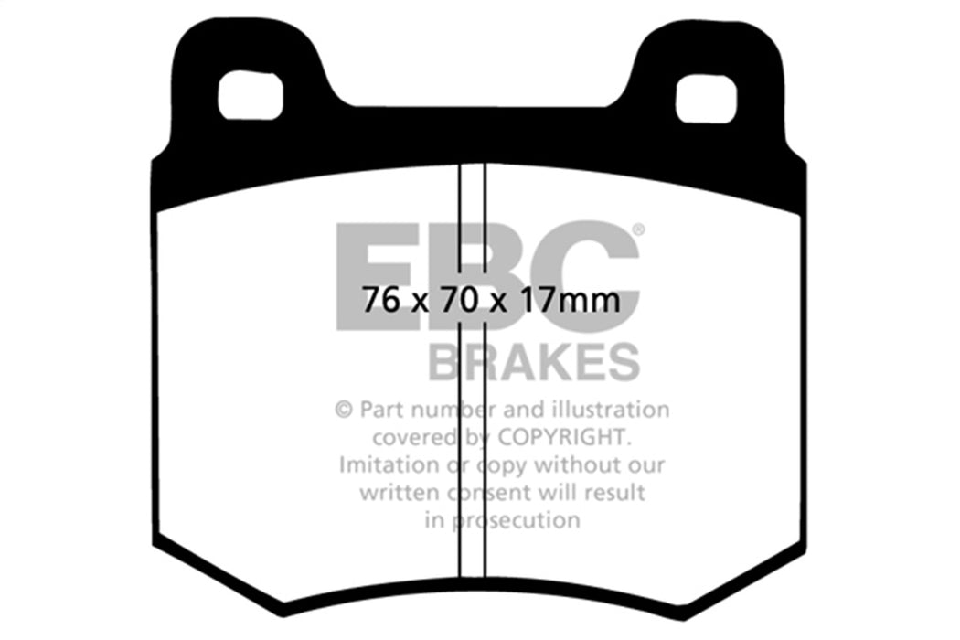EBC Brakes UD2179 Ultimax OEM Replacement Brake Pads - Truck Part Superstore
