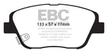 EBC Brakes DP51864NDX Bluestuff NDX Full Race Brake Pads - Truck Part Superstore