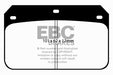 EBC Brakes DP2001 Greenstuff 2000 series is a high friction pad designed to improve stopping power - Truck Part Superstore