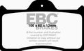 EBC Brakes DP2038 Greenstuff 2000 series is a high friction pad designed to improve stopping power - Truck Part Superstore
