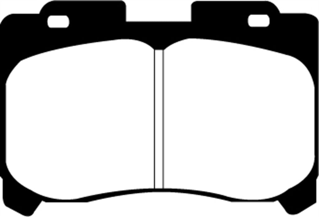EBC Brakes DP21004 Greenstuff 2000 Series Sport Brake Pads - Truck Part Superstore