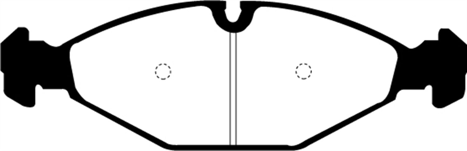 EBC Brakes DP21009 Greenstuff 2000 Series Sport Brake Pads - Truck Part Superstore