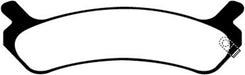 EBC Brakes DP21017 Greenstuff 2000 Series Sport Brake Pads; FMSI Pad No. D538; - Truck Part Superstore