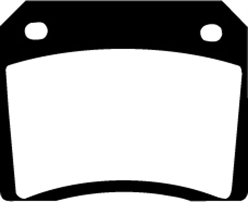 EBC Brakes DP2101 Greenstuff 2000 Series Sport Brake Pads; FMSI Pad No. D009; - Truck Part Superstore