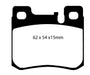 EBC Brakes DP21026 Greenstuff 2000 Series Sport Brake Pads - Truck Part Superstore