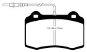 EBC Brakes DP21031 Greenstuff 2000 Series Sport Brake Pads; FMSI Pad No. D592; - Truck Part Superstore
