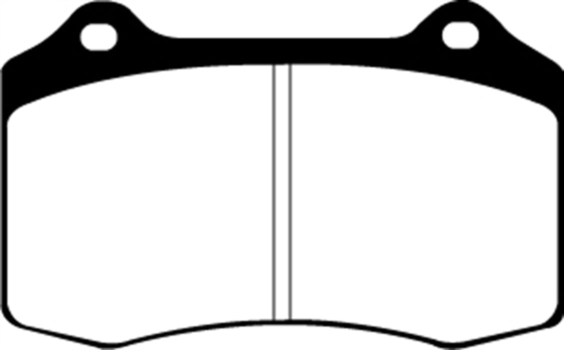 EBC Brakes DP21031 Greenstuff 2000 Series Sport Brake Pads; FMSI Pad No. D592; - Truck Part Superstore