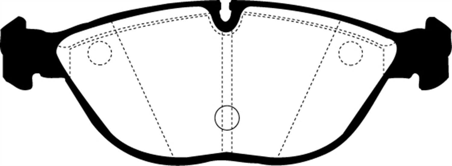 EBC Brakes DP21035 Greenstuff 2000 Series Sport Brake Pads - Truck Part Superstore
