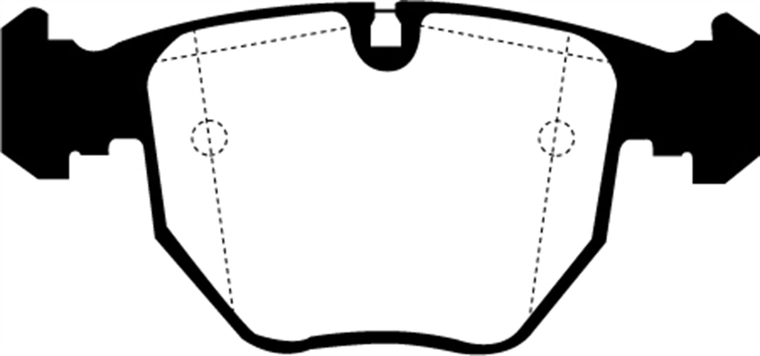 EBC Brakes DP21036 Greenstuff 2000 Series Sport Brake Pads - Truck Part Superstore