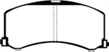 EBC Brakes DP21041 Greenstuff 2000 Series Sport Brake Pads; FMSI Pad No. D677; - Truck Part Superstore