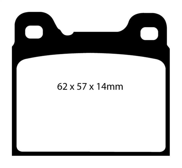 EBC Brakes DP21043 Greenstuff 2000 Series Sport Brake Pads - Truck Part Superstore