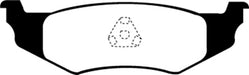 EBC Brakes DP21066 Greenstuff 2000 Series Sport Brake Pads; FMSI Pad No. D641; - Truck Part Superstore