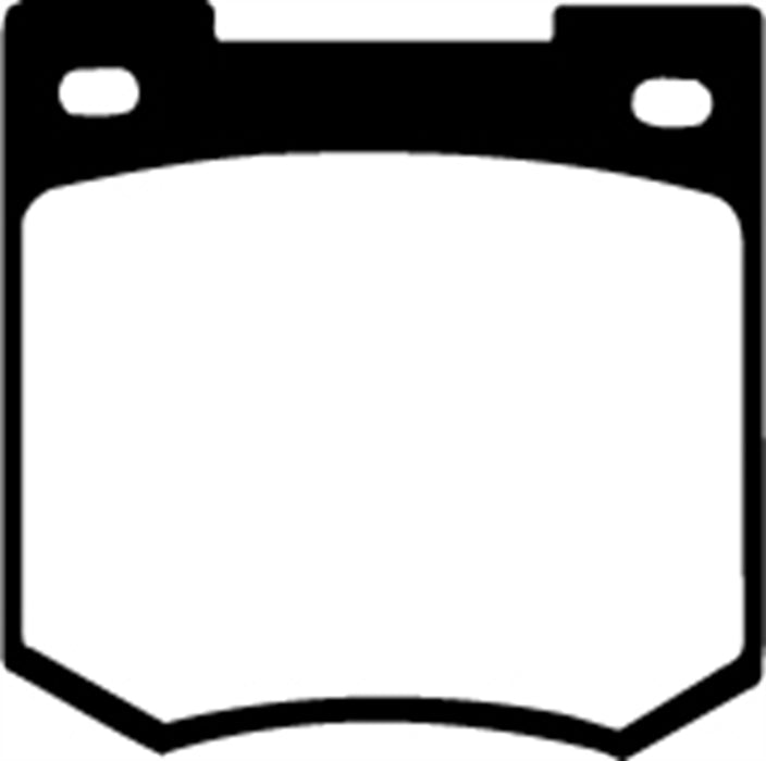 EBC Brakes DP2106 Greenstuff 2000 Series Sport Brake Pads; FMSI Pad No. D051; - Truck Part Superstore